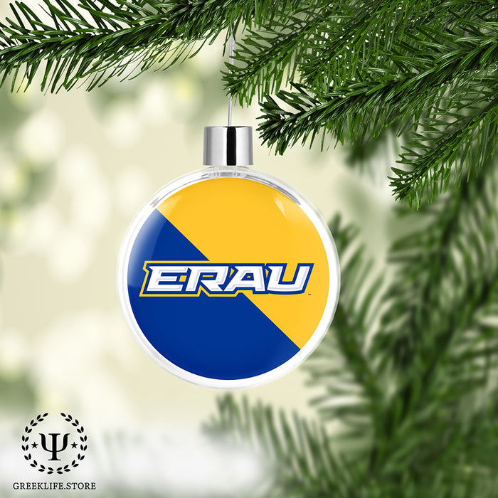 Embry-Riddle Aeronautical University Eagles Sport Christmas Ornament Flat Round