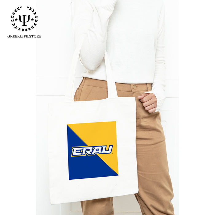 Embry-Riddle Aeronautical University Eagles Sport Canvas Tote Bag