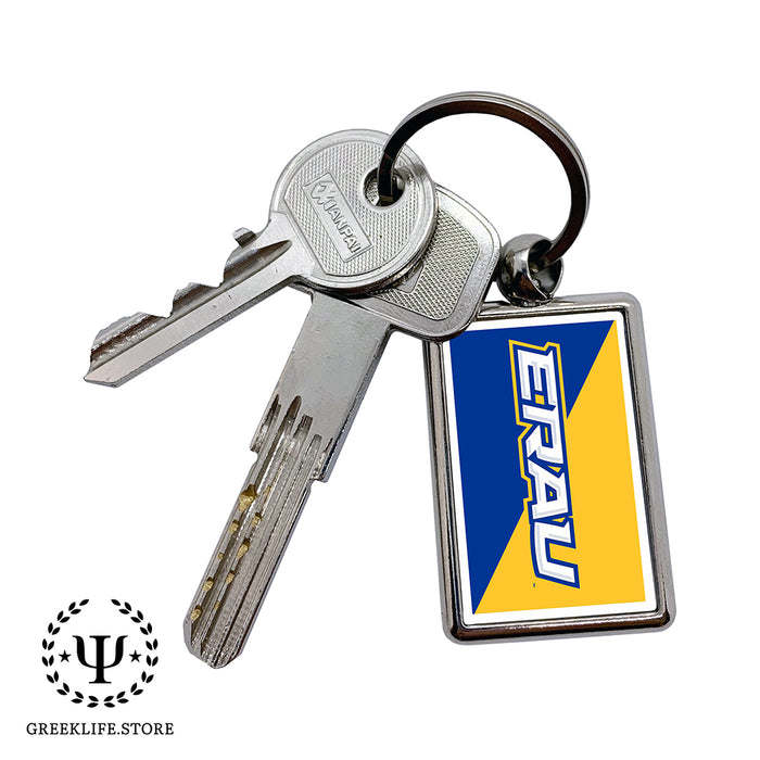 Embry-Riddle Aeronautical University Eagles Sport Keychain Rectangular
