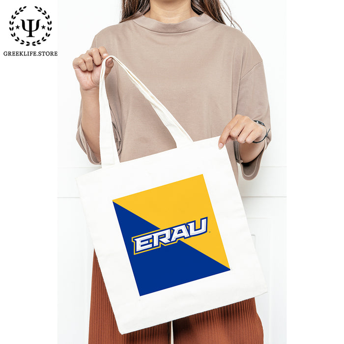 Embry-Riddle Aeronautical University Eagles Sport Canvas Tote Bag
