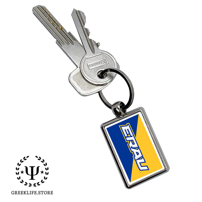 Embry-Riddle Aeronautical University Eagles Sport Keychain Rectangular