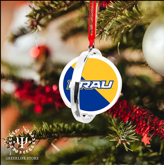 Embry-Riddle Aeronautical University Eagles Sport Christmas Reversible Flat Round Ornament