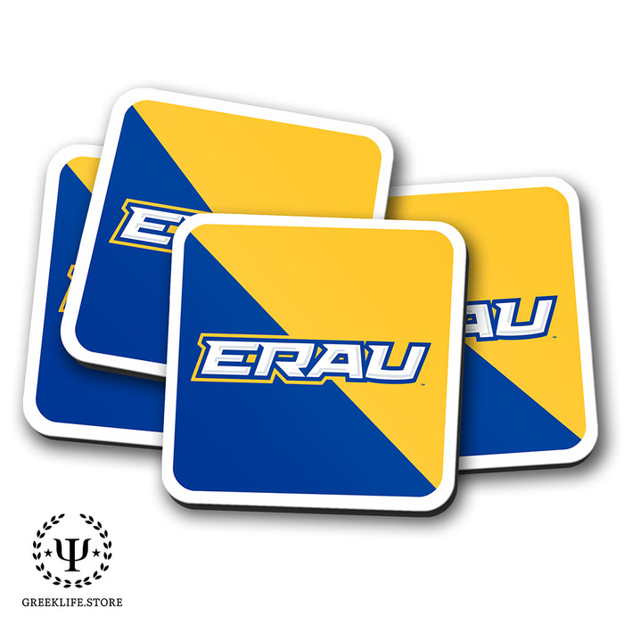 Embry-Riddle Aeronautical University Eagles Sport Beverage Coasters Square (Set of 4)