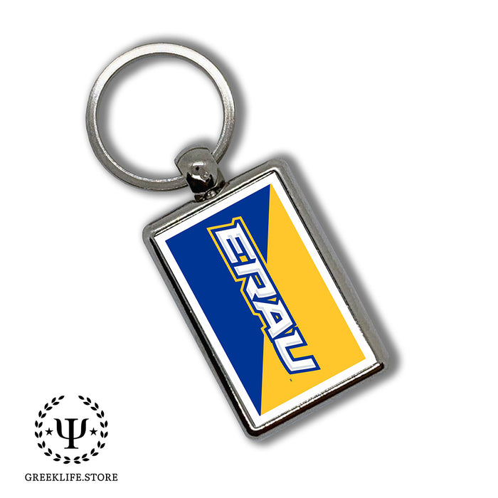 Embry-Riddle Aeronautical University Eagles Sport Keychain Rectangular
