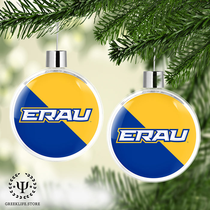 Embry-Riddle Aeronautical University Eagles Sport Christmas Ornament Flat Round