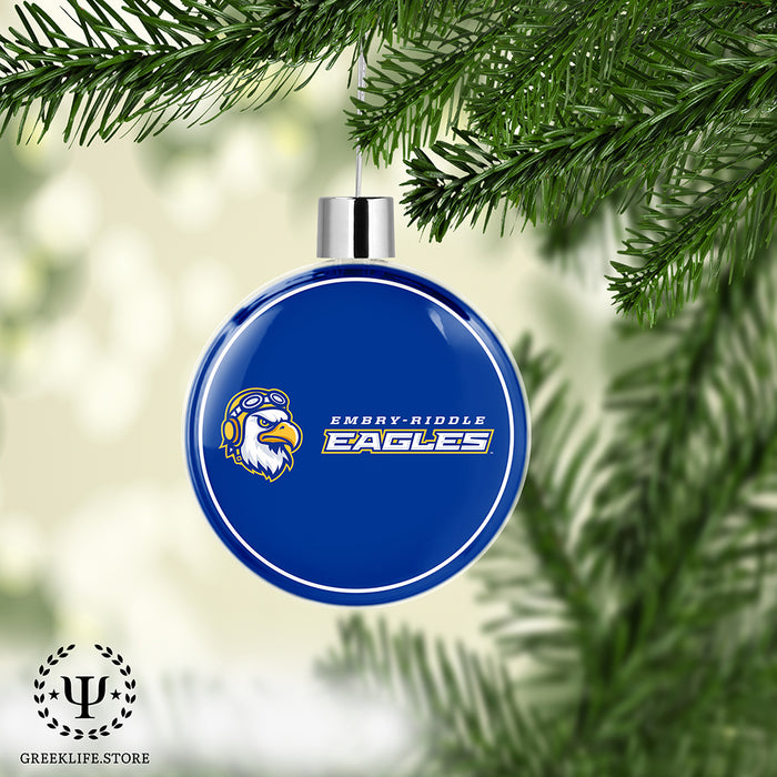 Embry-Riddle Aeronautical University Eagles Sport Christmas Ornament Flat Round