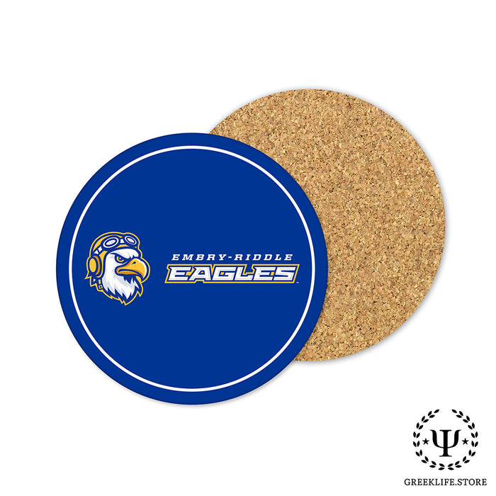 Embry-Riddle Aeronautical University Eagles Sport Beverage Coasters Round (Set of 4)