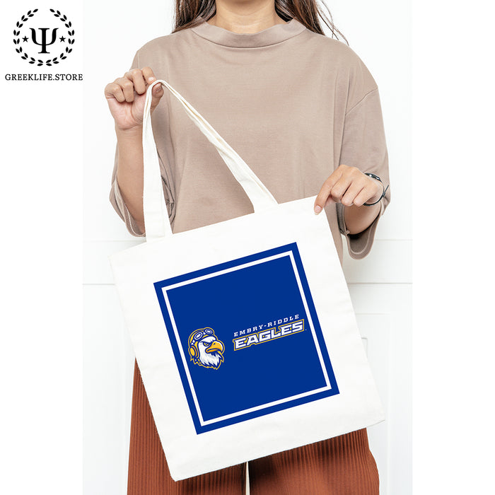 Embry-Riddle Aeronautical University Eagles Sport Canvas Tote Bag
