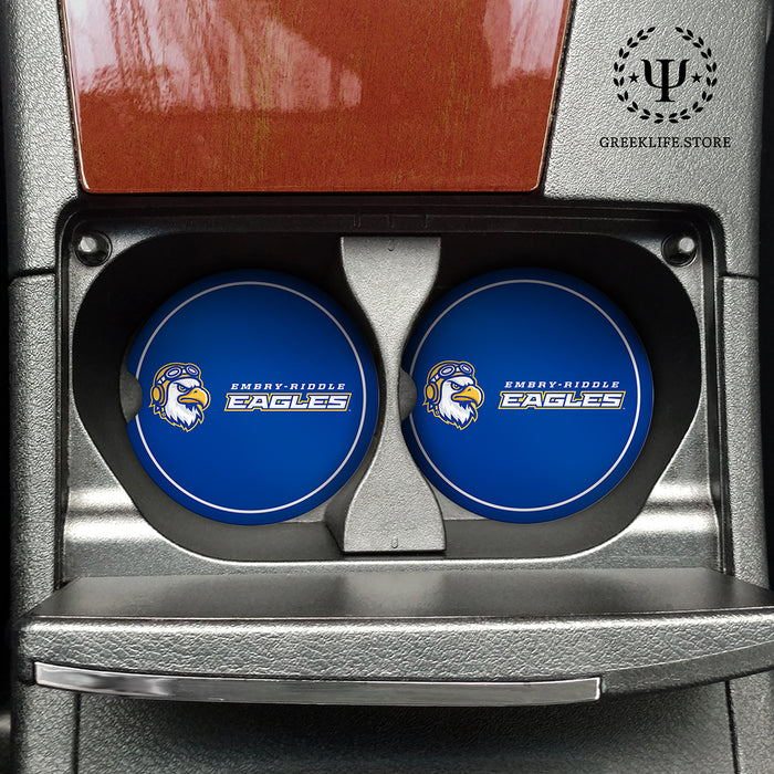 Embry-Riddle Aeronautical University Eagles Sport Car Coasters (Set of 2)