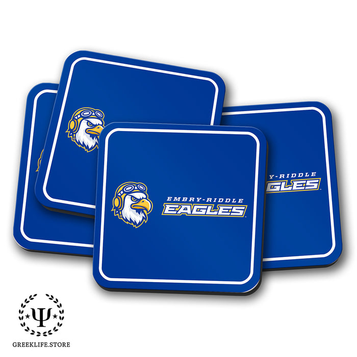 Embry-Riddle Aeronautical University Eagles Sport Beverage Coasters Square (Set of 4)