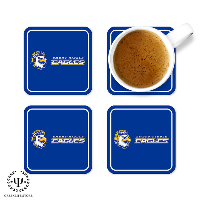 Embry-Riddle Aeronautical University Eagles Sport Beverage Coasters Square (Set of 4)