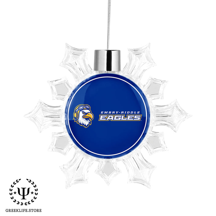 Embry-Riddle Aeronautical University Eagles Sport Christmas Ornament - Snowflake