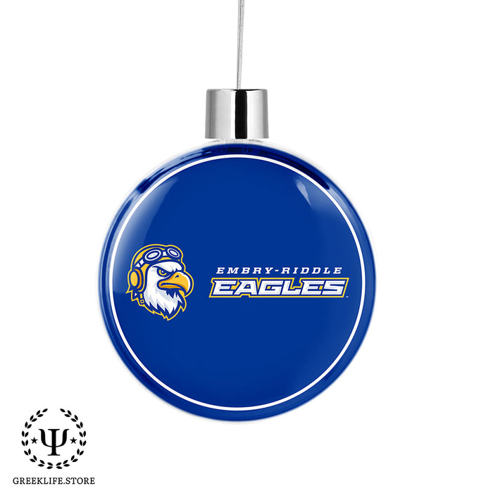 Embry-Riddle Aeronautical University Eagles Sport Christmas Ornament Flat Round
