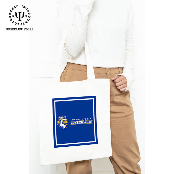 Embry-Riddle Aeronautical University Eagles Sport Canvas Tote Bag