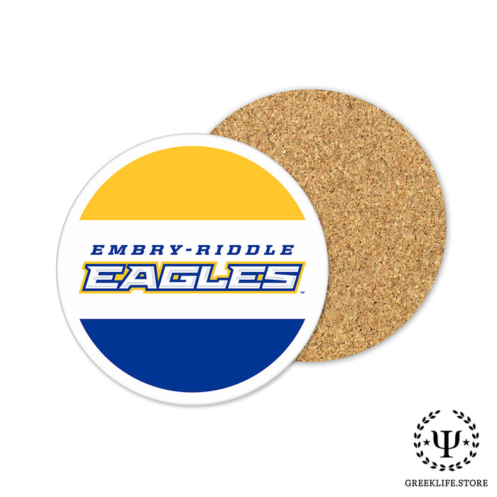 Embry-Riddle Aeronautical University Eagles Sport Beverage Coasters Round (Set of 4)
