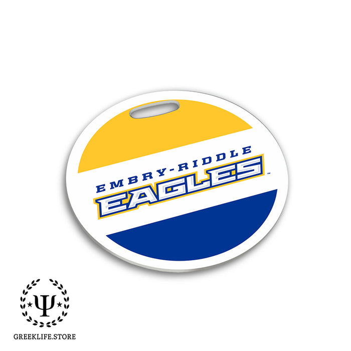 Embry-Riddle Aeronautical University Eagles Sport Luggage Bag Tag (round)