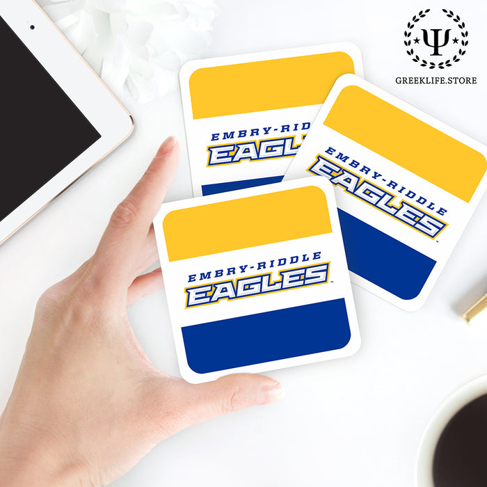 Embry-Riddle Aeronautical University Eagles Sport Beverage Coasters Square (Set of 4)