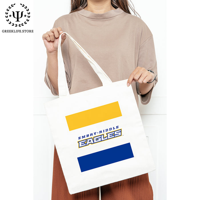 Embry-Riddle Aeronautical University Eagles Sport Canvas Tote Bag