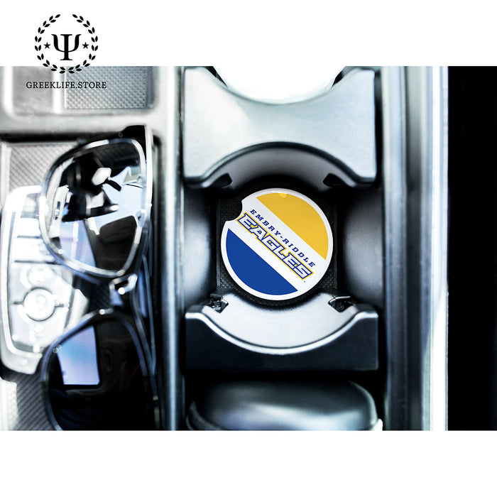 Embry-Riddle Aeronautical University Eagles Sport Car Coasters (Set of 2)