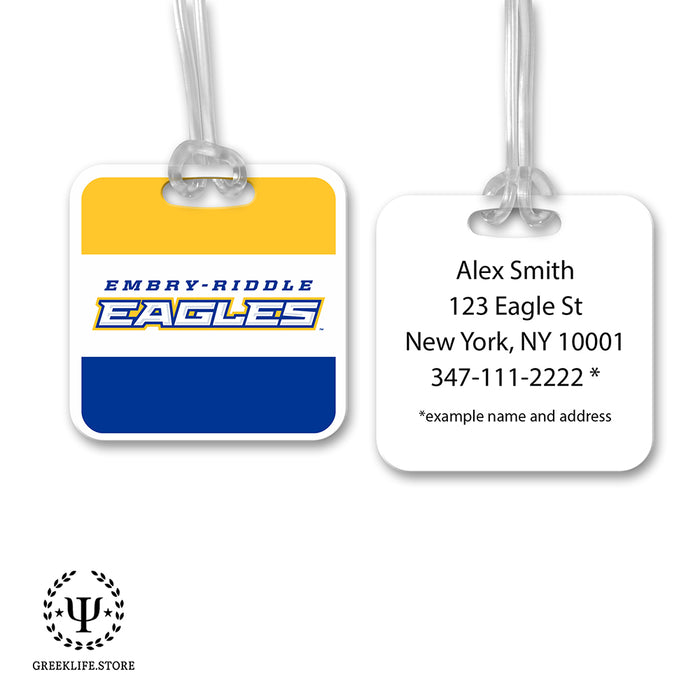 Embry-Riddle Aeronautical University Eagles Sport Luggage Bag Tag (square)