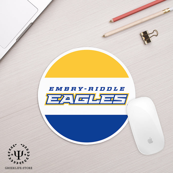 Embry-Riddle Aeronautical University Eagles Sport Mouse Pad Round