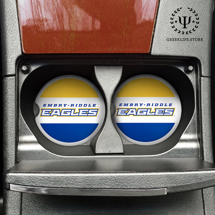 Embry-Riddle Aeronautical University Eagles Sport Car Coasters (Set of 2)