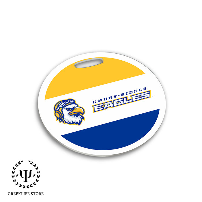 Embry-Riddle Aeronautical University Eagles Sport Luggage Bag Tag (round)