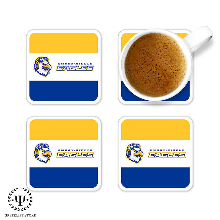 Embry-Riddle Aeronautical University Eagles Sport Beverage Coasters Square (Set of 4)