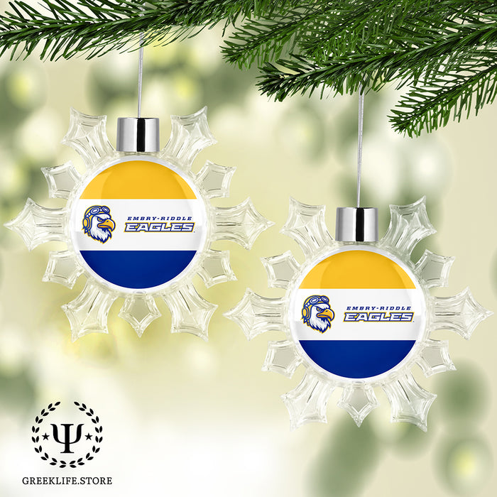 Embry-Riddle Aeronautical University Eagles Sport Christmas Ornament - Snowflake