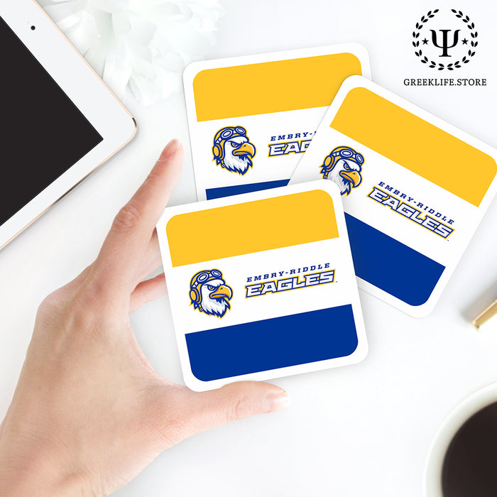 Embry-Riddle Aeronautical University Eagles Sport Beverage Coasters Square (Set of 4)