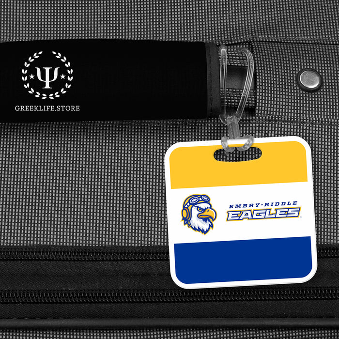 Embry-Riddle Aeronautical University Eagles Sport Luggage Bag Tag (square)
