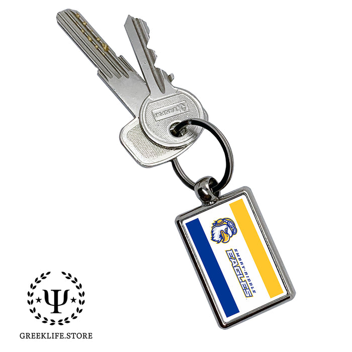 Embry-Riddle Aeronautical University Eagles Sport Keychain Rectangular