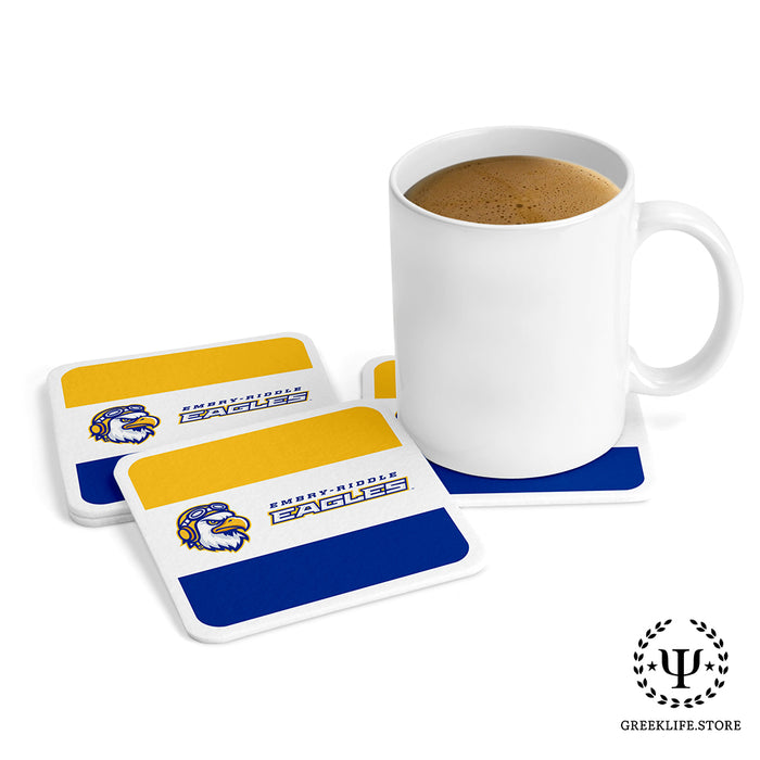 Embry-Riddle Aeronautical University Eagles Sport Beverage Coasters Square (Set of 4)