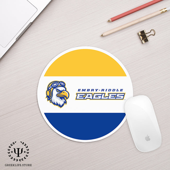 Embry-Riddle Aeronautical University Eagles Sport Mouse Pad Round