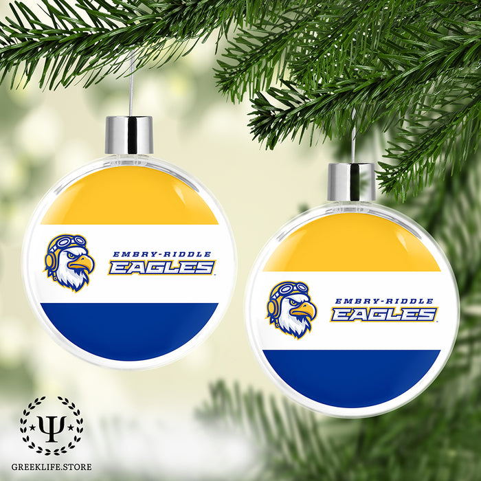 Embry-Riddle Aeronautical University Eagles Sport Christmas Ornament Flat Round