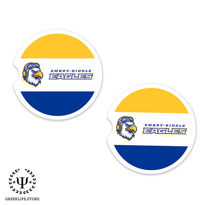 Embry-Riddle Aeronautical University Eagles Sport Car Coasters (Set of 2)