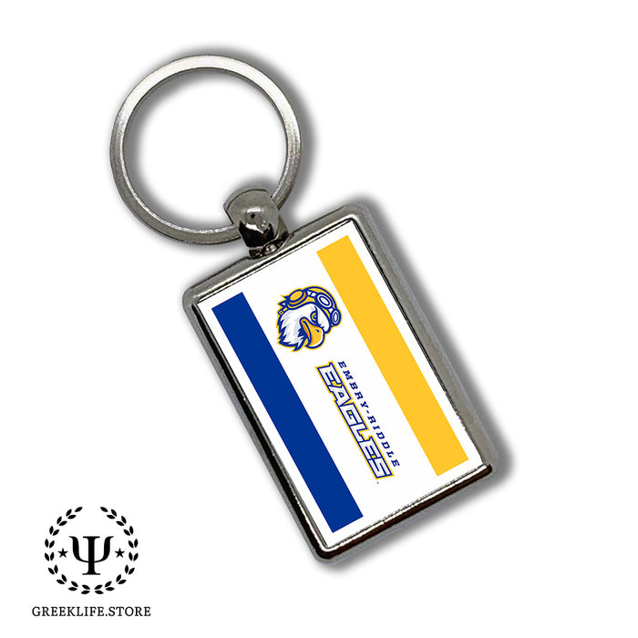 Embry-Riddle Aeronautical University Eagles Sport Keychain Rectangular
