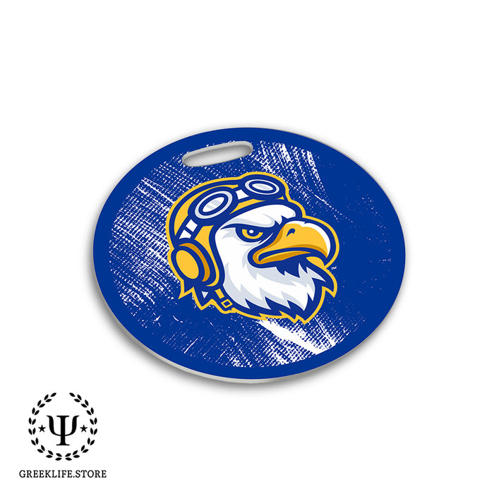 Embry-Riddle Aeronautical University Eagles Sport Luggage Bag Tag (round)