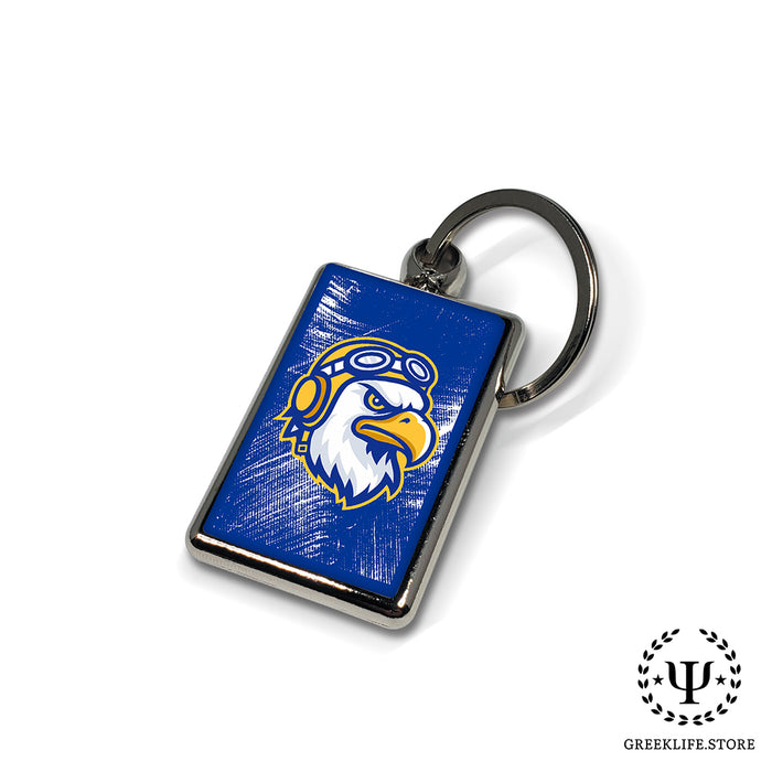 Embry-Riddle Aeronautical University Eagles Sport Keychain Rectangular