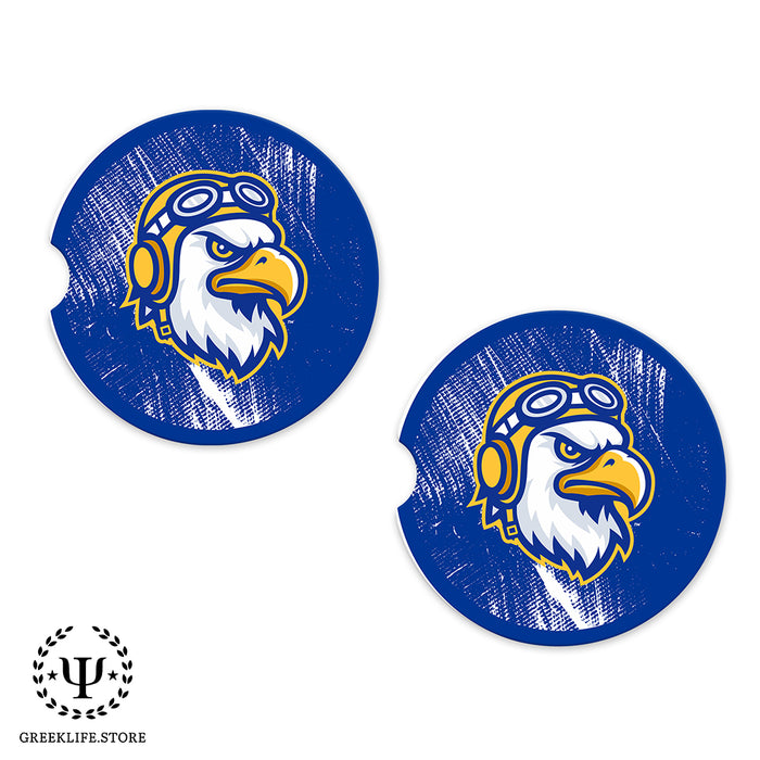 Embry-Riddle Aeronautical University Eagles Sport Car Coasters (Set of 2)
