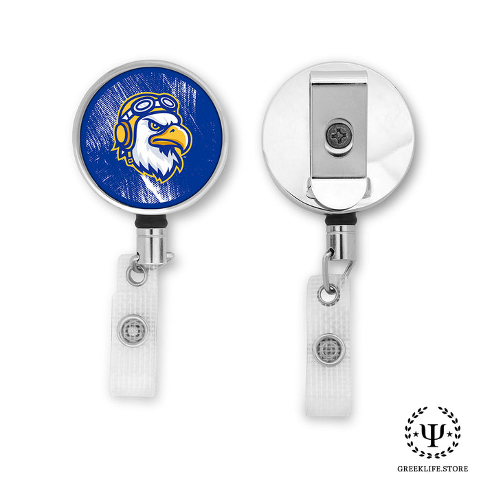 Embry-Riddle Aeronautical University Eagles Sport Badge Reel Holder