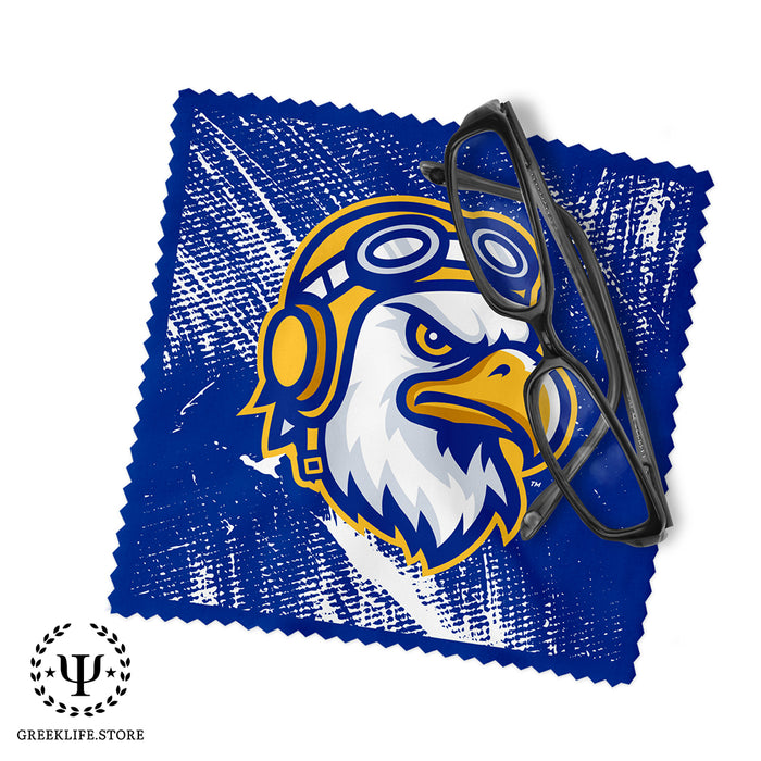 Embry-Riddle Aeronautical University Eagles Sport Eyeglass Cleaner & Microfiber Cleaning Cloth