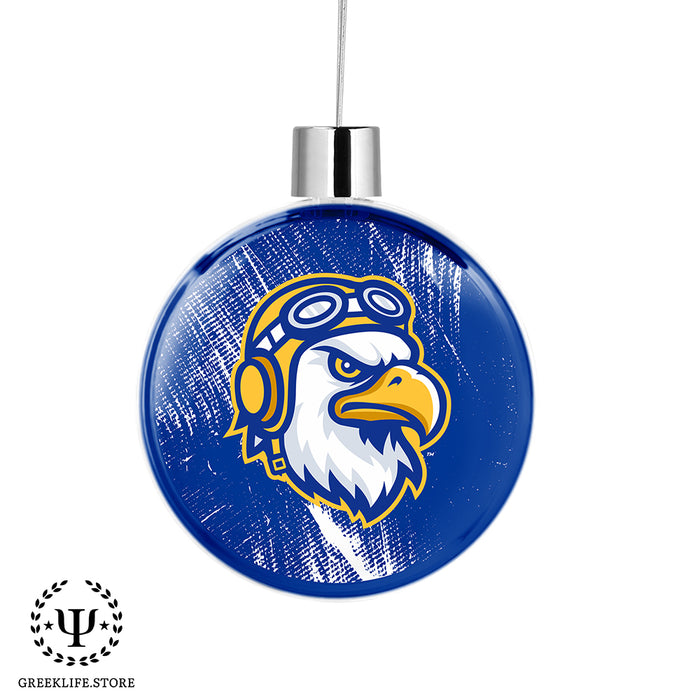 Embry-Riddle Aeronautical University Eagles Sport Christmas Ornament Flat Round