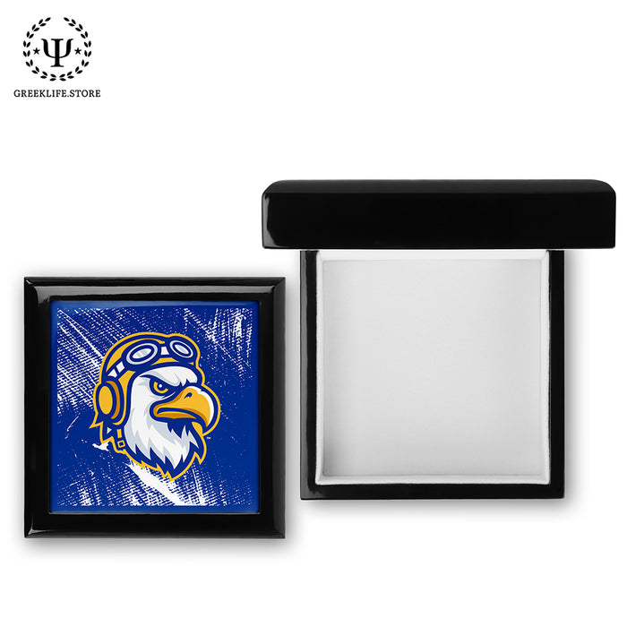 Embry-Riddle Aeronautical University Eagles Sport Keepsake Box Wooden