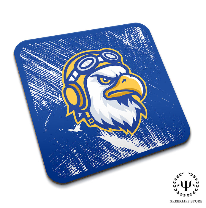 Embry-Riddle Aeronautical University Eagles Sport Beverage Coasters Square (Set of 4)