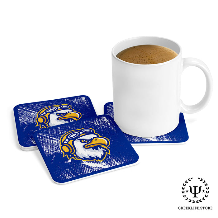Embry-Riddle Aeronautical University Eagles Sport Beverage Coasters Square (Set of 4)