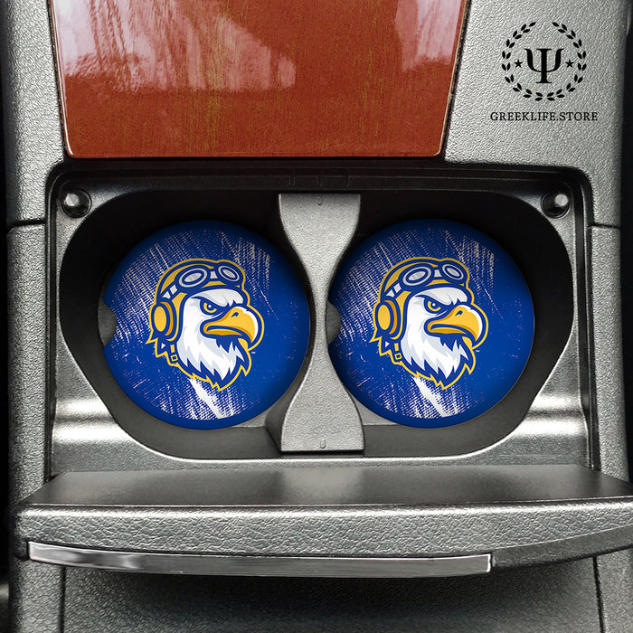 Embry-Riddle Aeronautical University Eagles Sport Car Coasters (Set of 2)