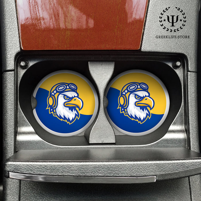 Embry-Riddle Aeronautical University Eagles Sport Car Coasters (Set of 2)