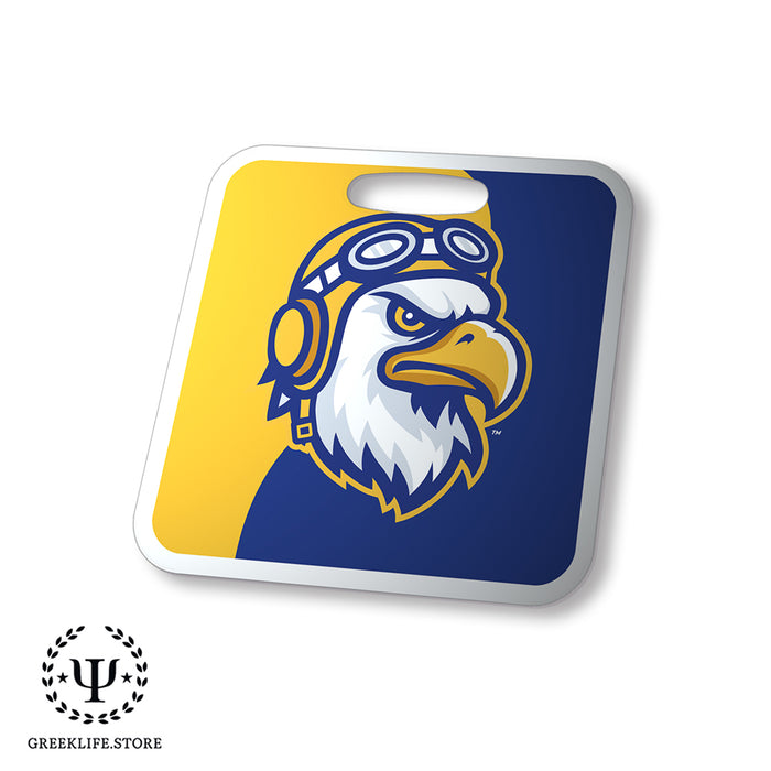Embry-Riddle Aeronautical University Eagles Sport Luggage Bag Tag (square)