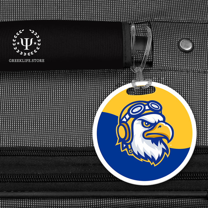 Embry-Riddle Aeronautical University Eagles Sport Luggage Bag Tag (round)